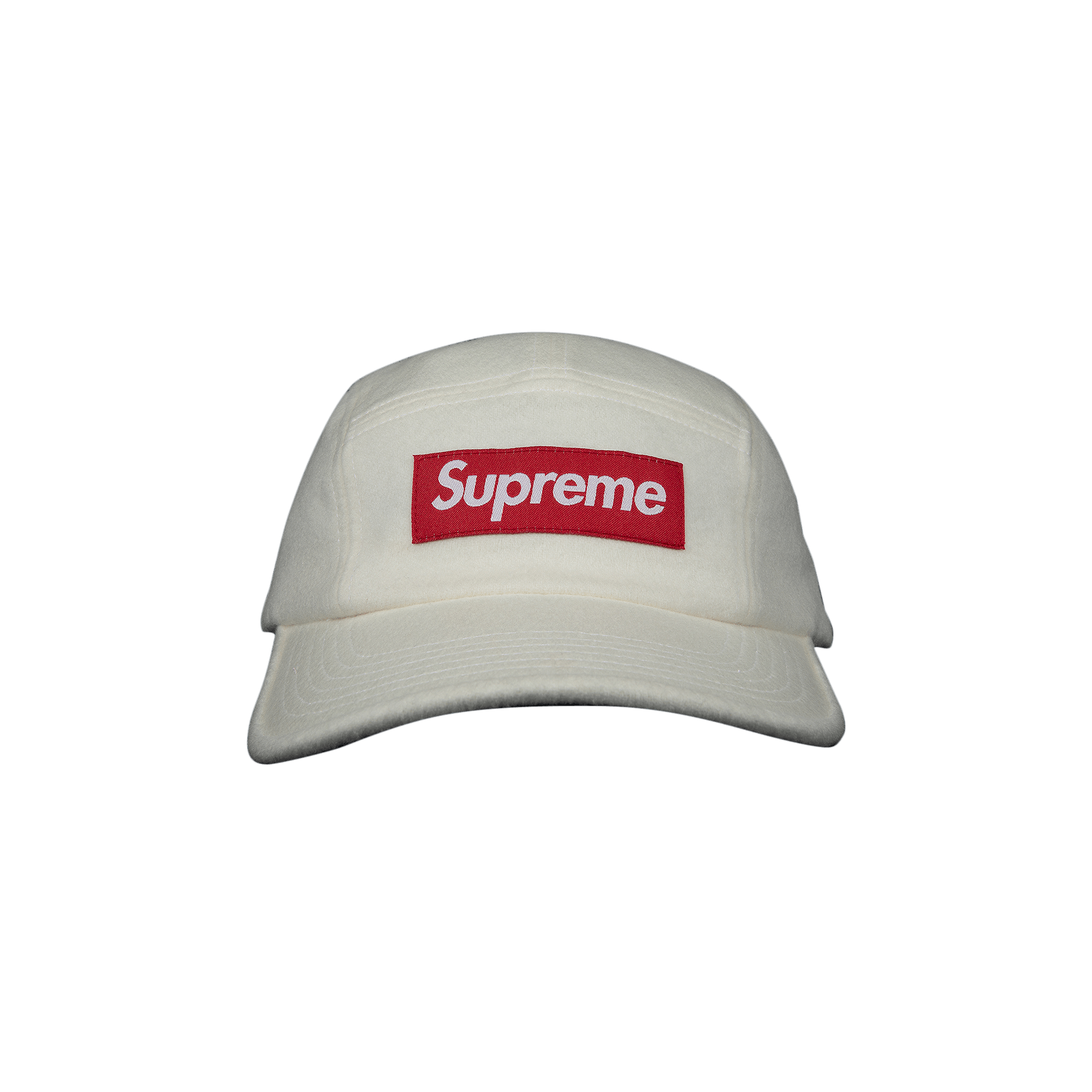 Pre-owned Supreme Wool Camp Cap 'white'