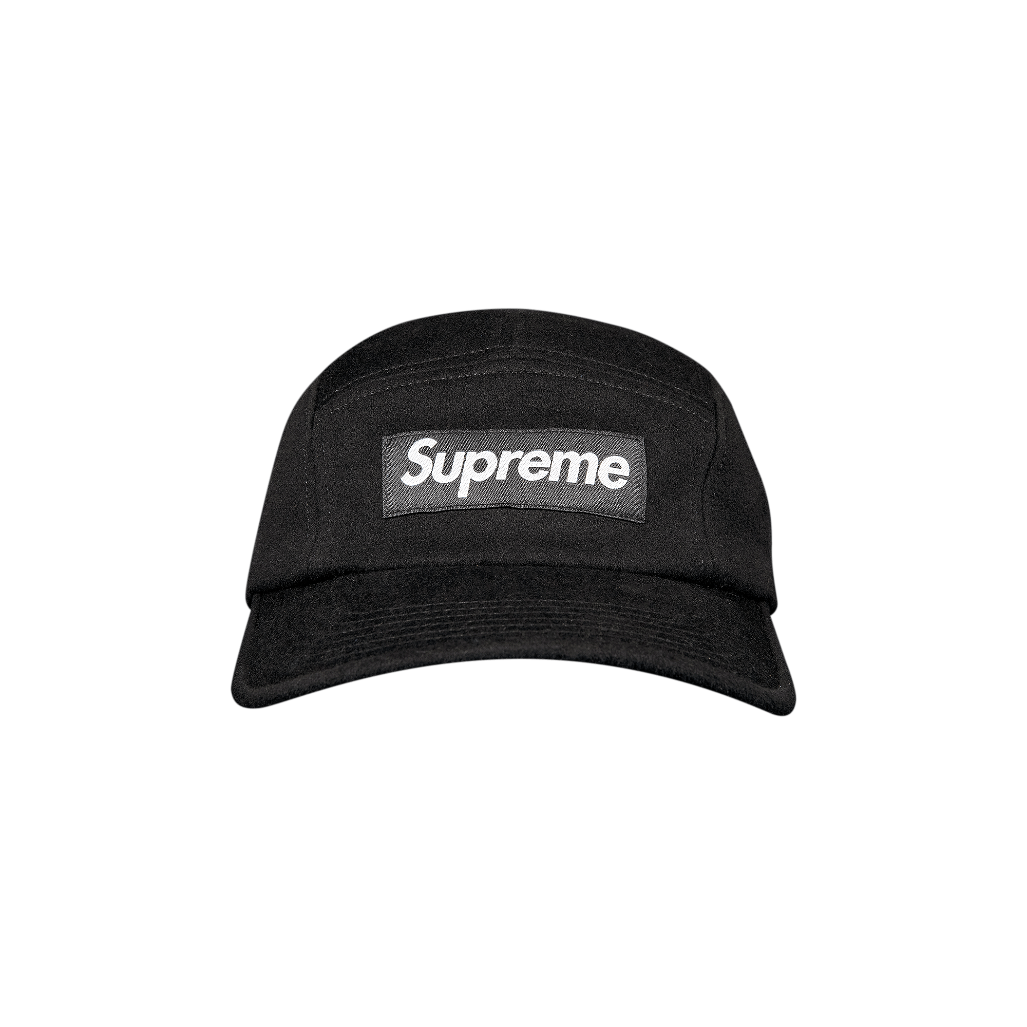 Supreme Wool Camp Cap 'Black'