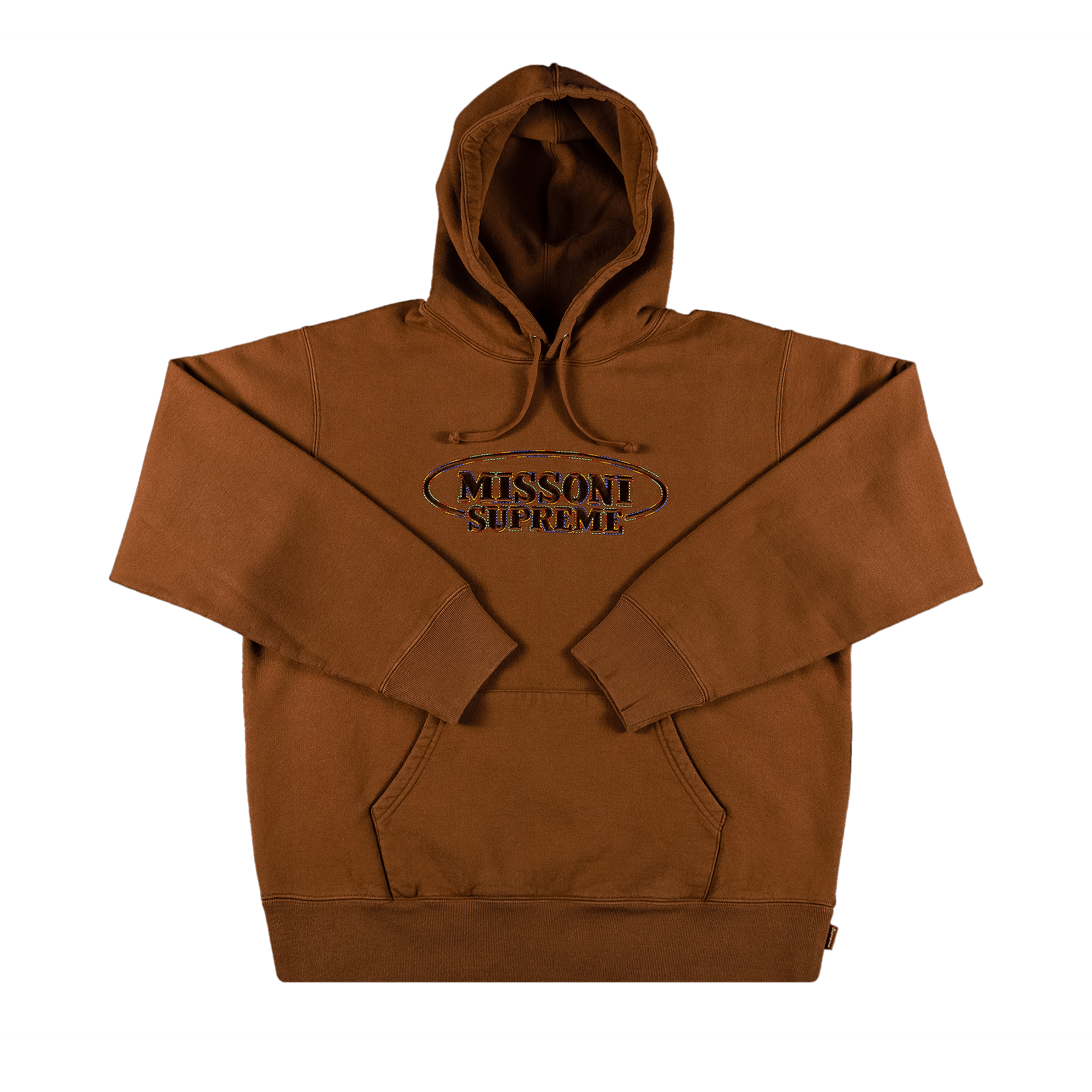 Supreme x Missoni Hooded Sweatshirt 'Brown'