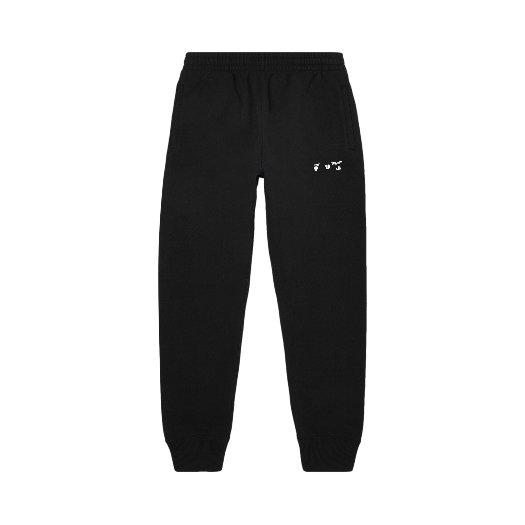 Off-White Logo Short Cuff Sweatpant 'Black'