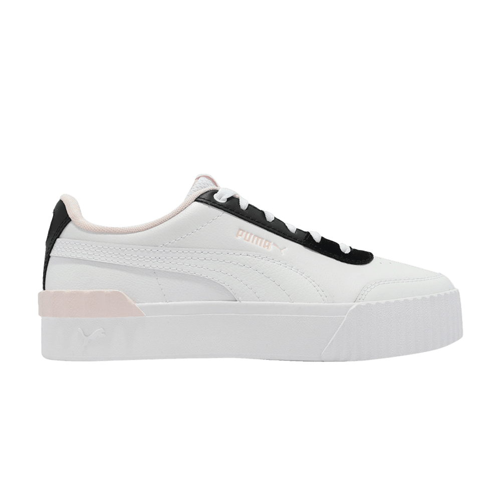 Pre-owned Puma Wmns Carina Lift 'white Rosewater'