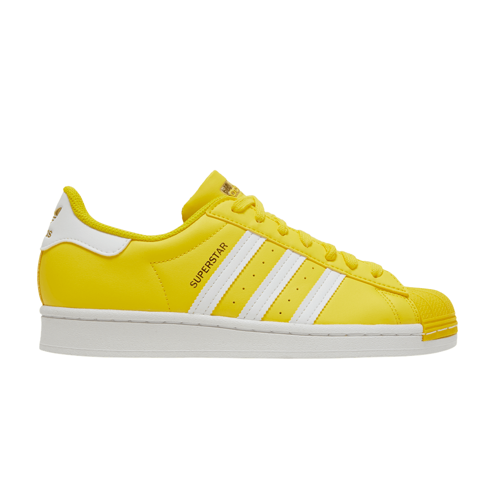 adidas Superstar Yellow White
