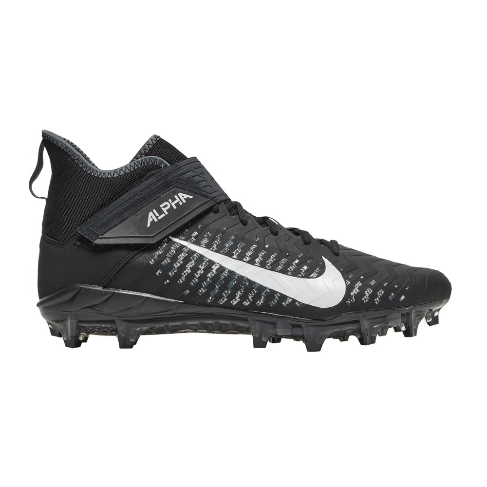 NIKE ALPHA MENACE PRO 2 MID 'BLACK WHITE'