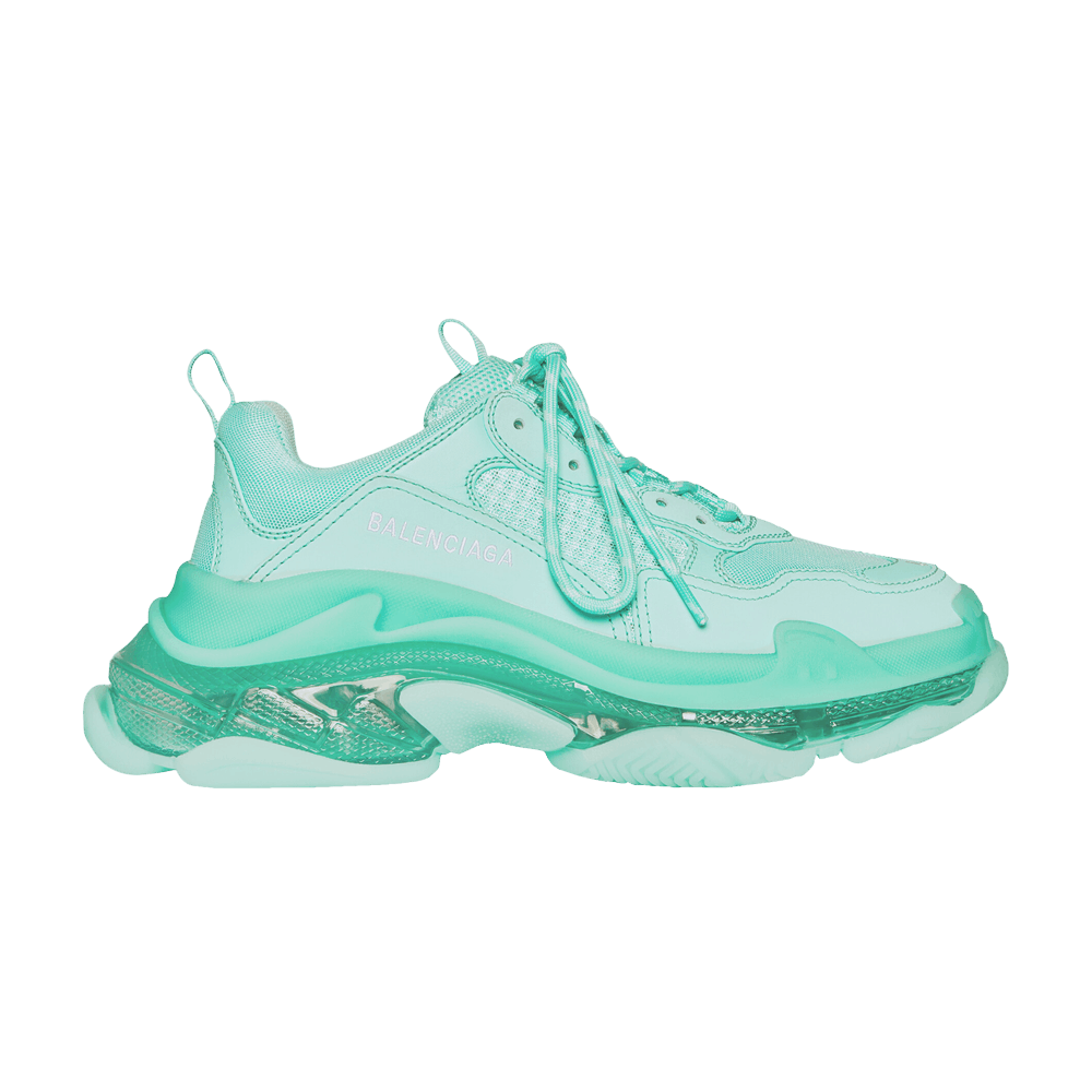 Balenciaga Wmns Triple S Sneaker 'Clear Sole - Mint'
