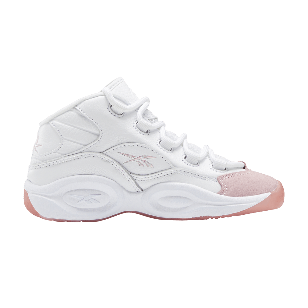 Reebok Question Mid Little Kid 'Pink Toe'
