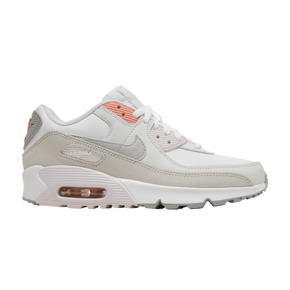 Nike Air Max 90 Leather GS 'White Light Violet'