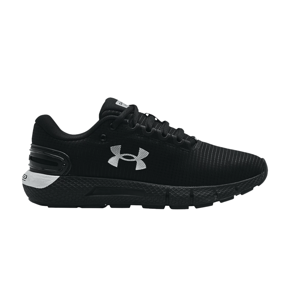 Pre-owned Under Armour Wmns Charged Rogue 2.5 Rip 'black Metallic Silver'