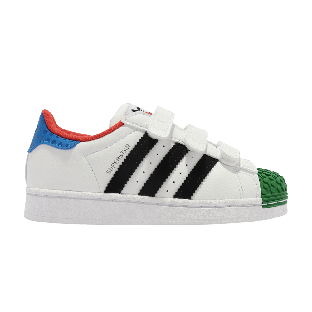 LEGO x adidas Superstar CF J 'White Yellow Green'