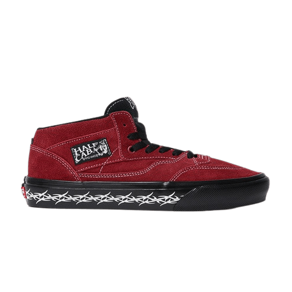 Supreme x Vans Half Cab 'Barbed Wire - Burgundy'