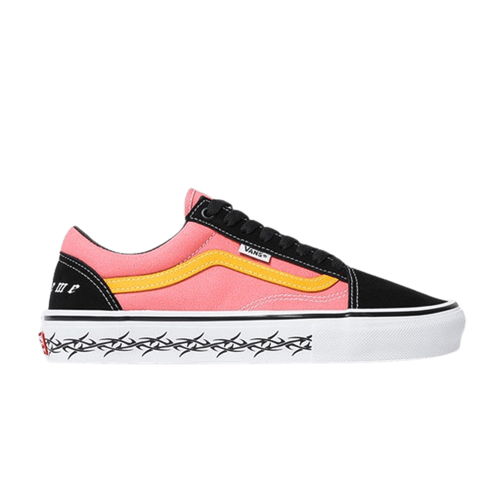 Vans Supreme x Old Skool 'Barbed Wire - Pink' - VN0A5KRXB9P
