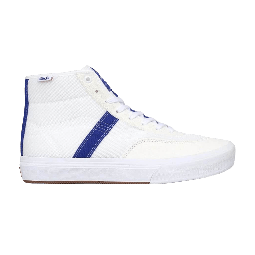 Vans Crockett High Quasi Skateboards White