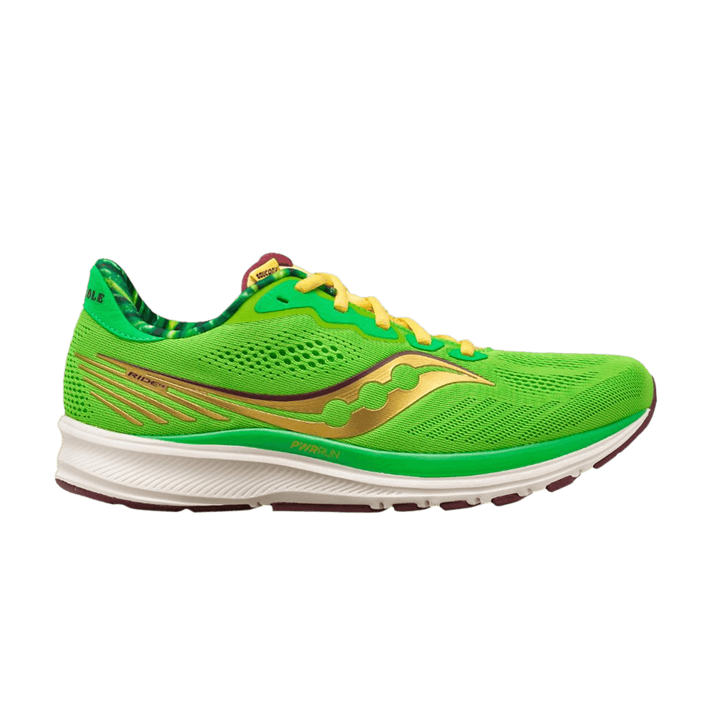 Saucony Wmns Ride 14 'Green Bean Casserole'