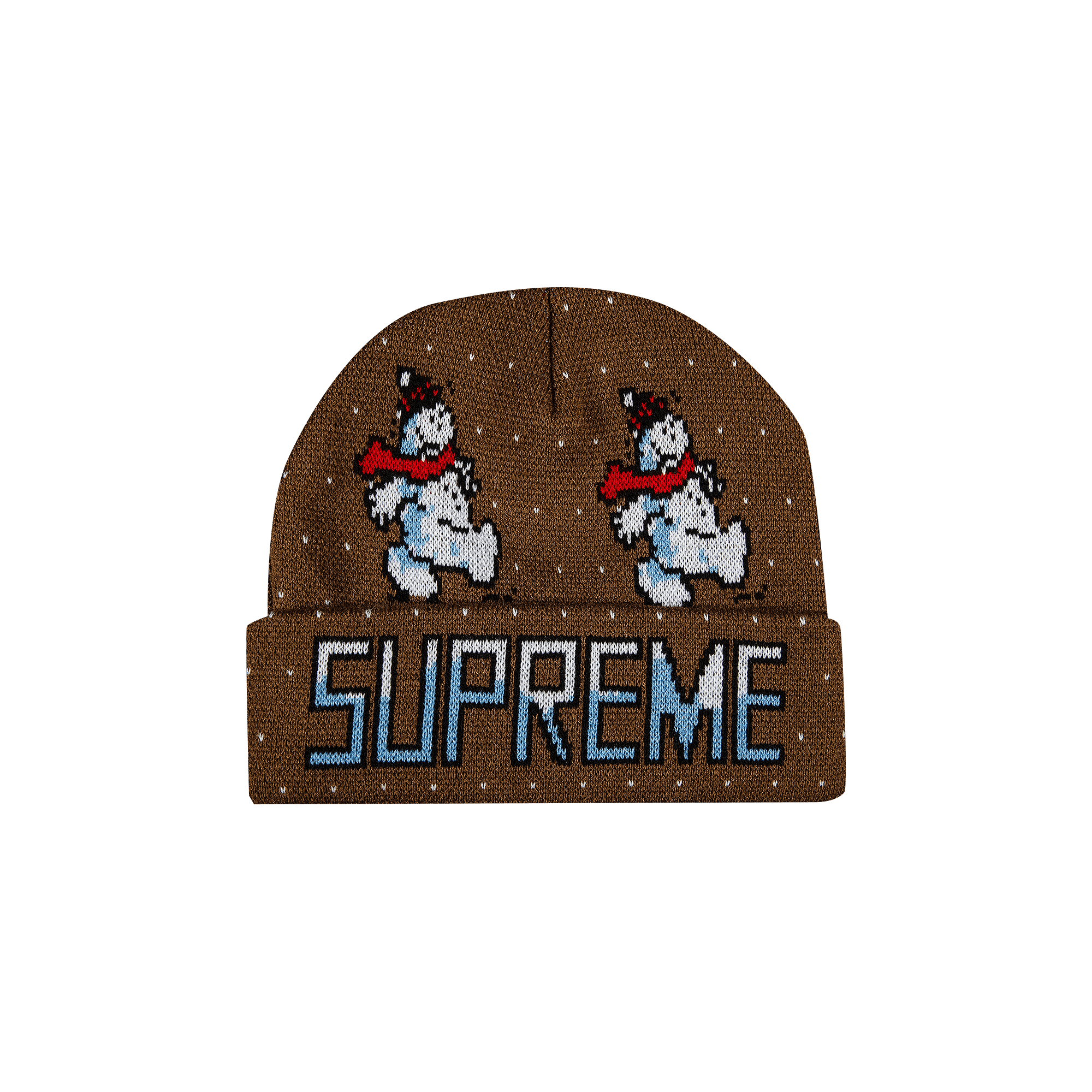 Supreme Snowman Beanie 'Brown'