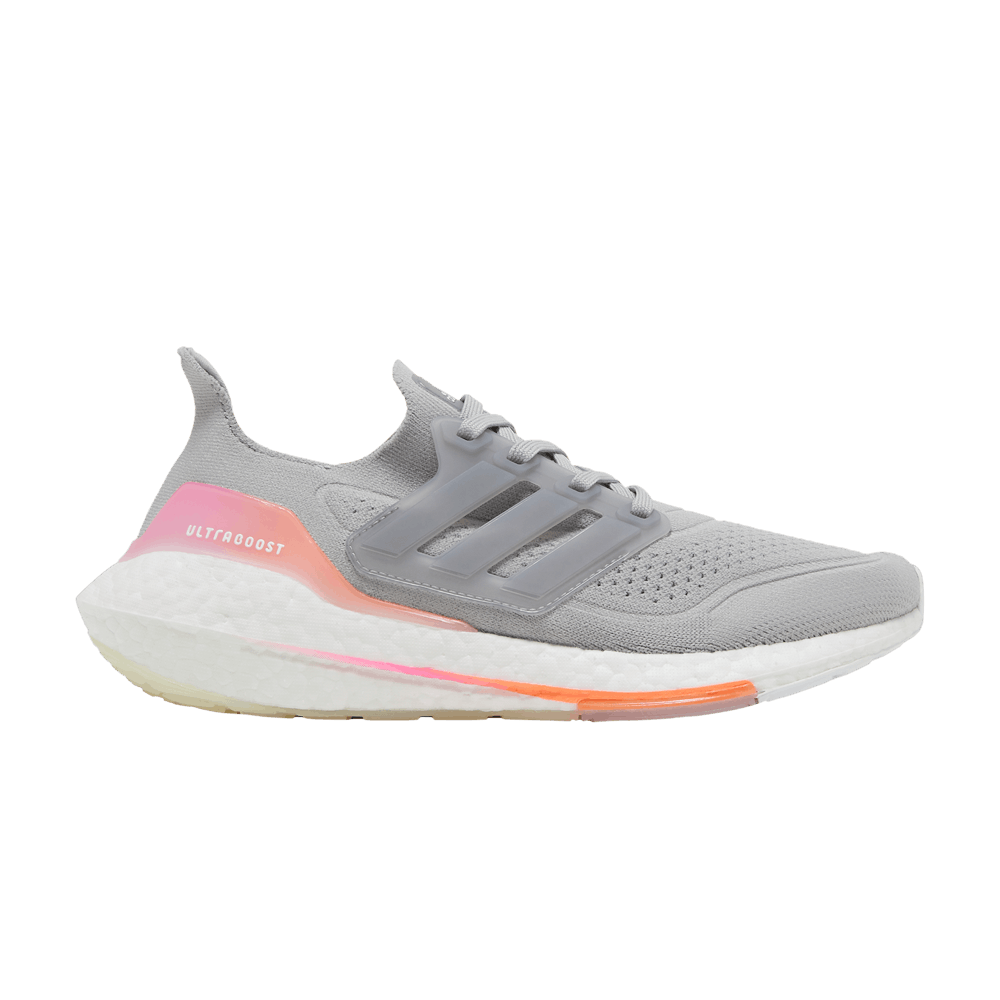 Adidas Wmns UltraBoost 21 'Grey Screaming Orange'