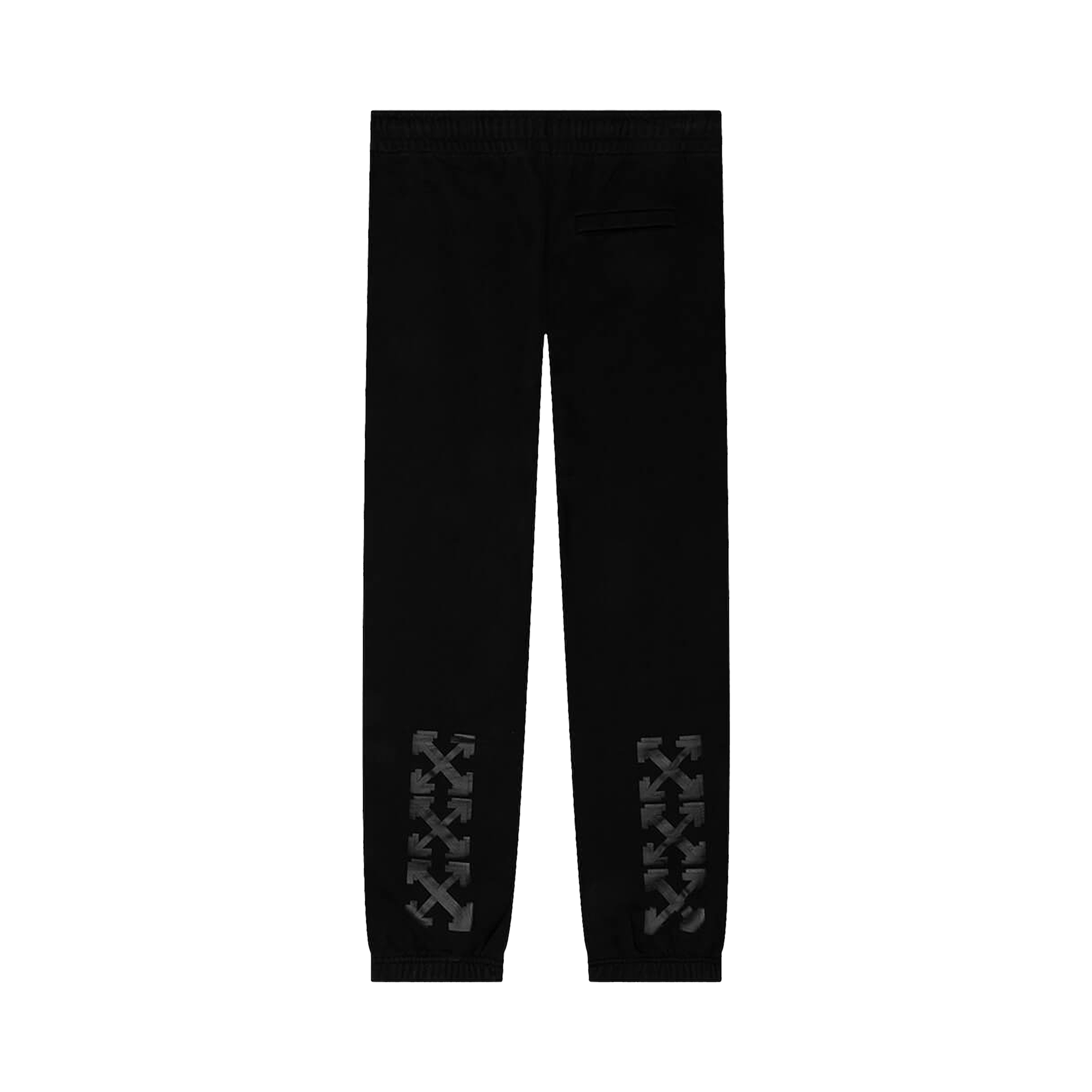 Off-White Rubber Arrow Slim Sweatpant 'Black/Black'
