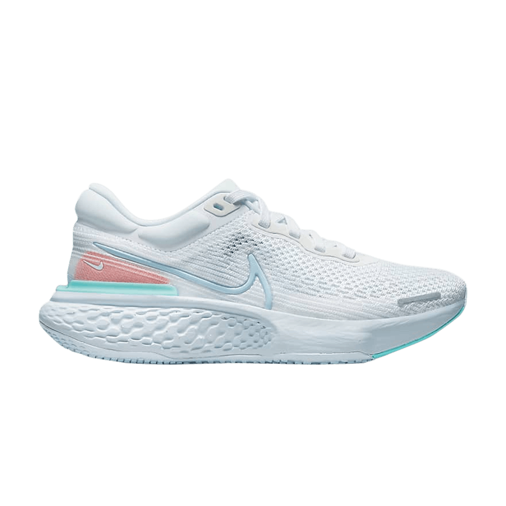 Nike Wmns ZoomX Invincible Run Flyknit 'White Dynamic Turquoise' - CT2229-102