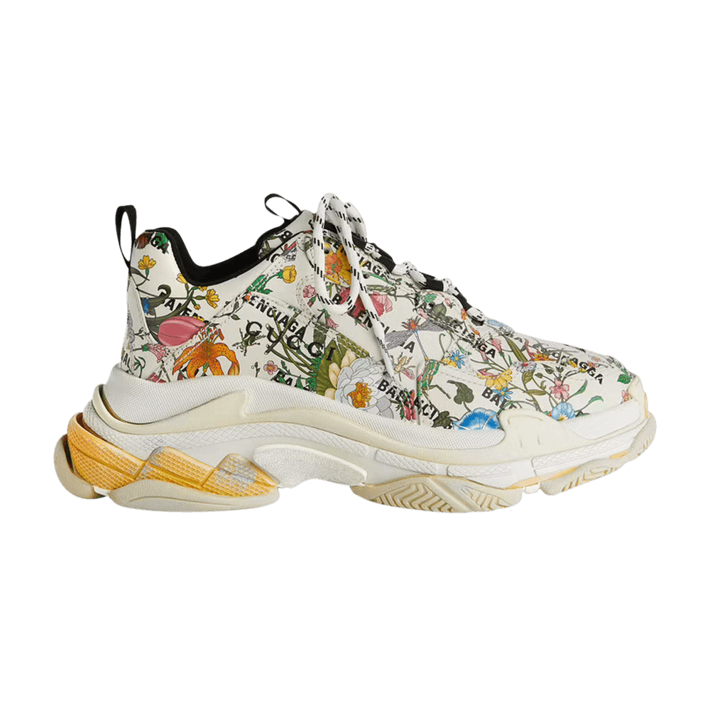 Gucci x Balenciaga Triple S Sneaker 'The Hacker Project - Floral'