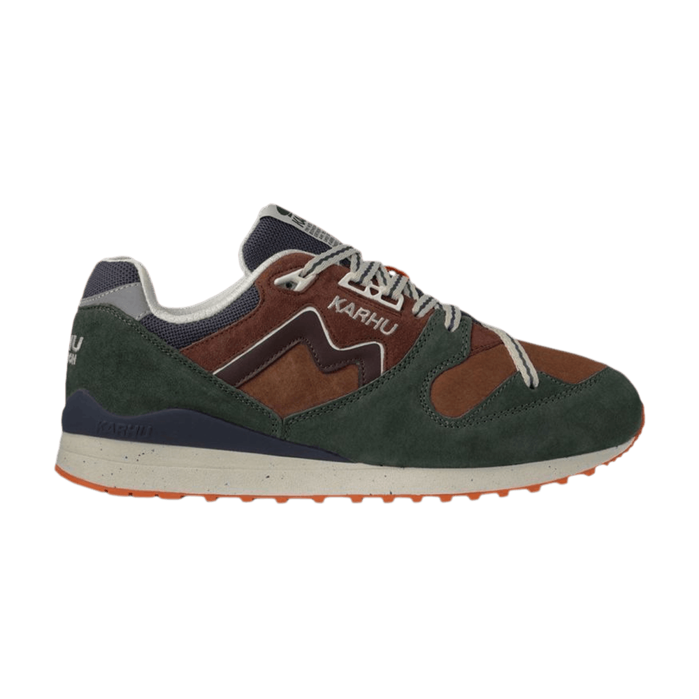 Pre-owned Karhu Synchron Classic 'outdoor Pack - Thyme Bitter Chocolate' In Green