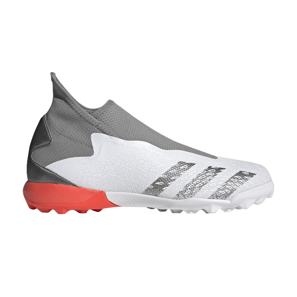 Predator Freak.3 Laceless TF 'White Solar Red'