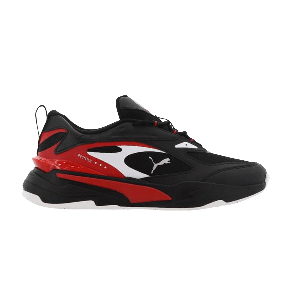 Pre-owned Puma Rs-fast 'black High Risk Red'
