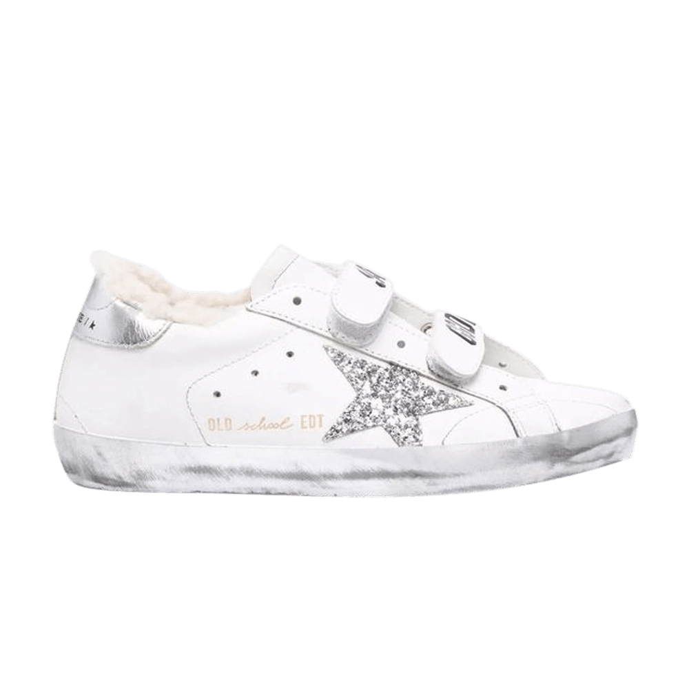 Golden Goose Wmns Old School 'White Silver'