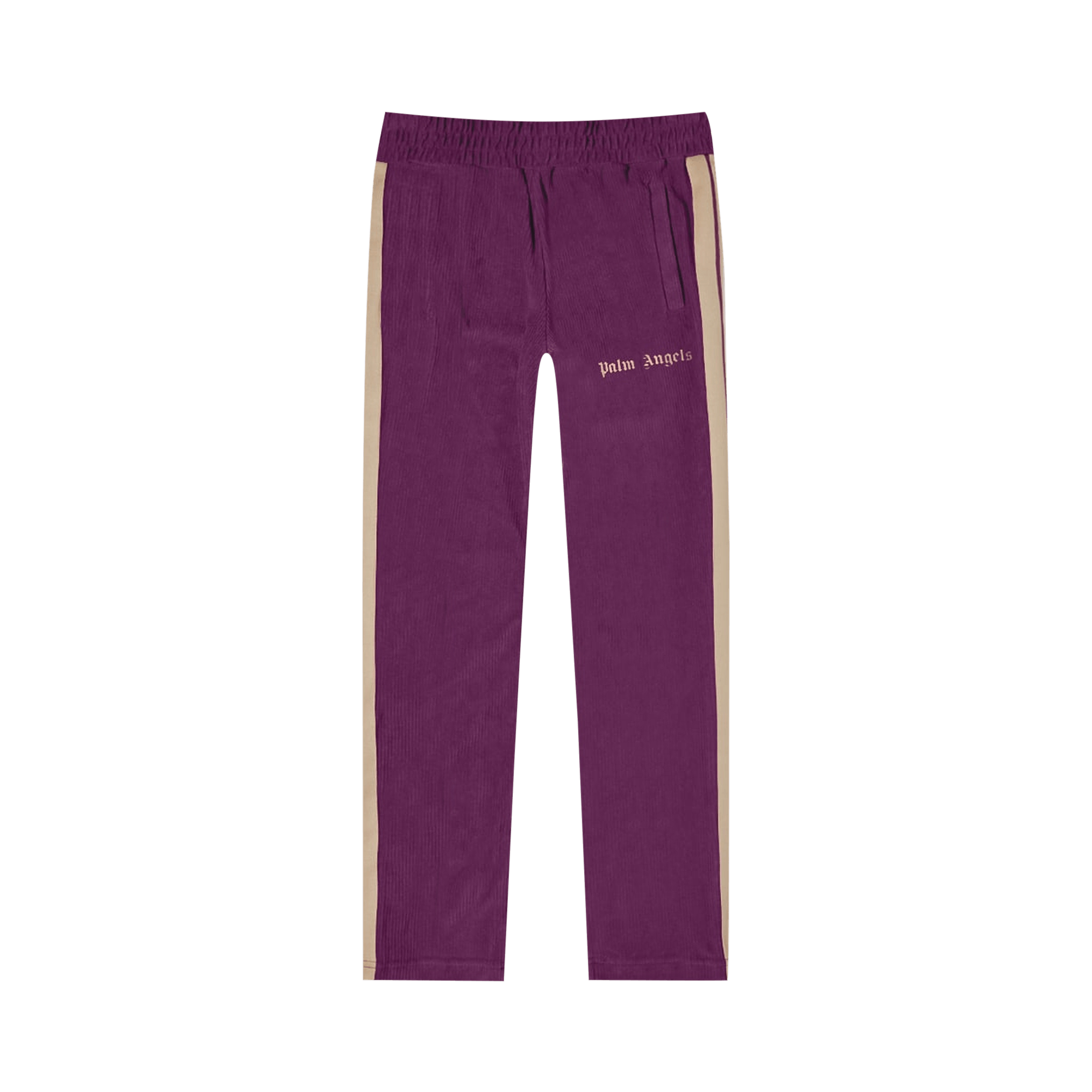Palm Angels Cord Fleece Track Pant 'Purple'