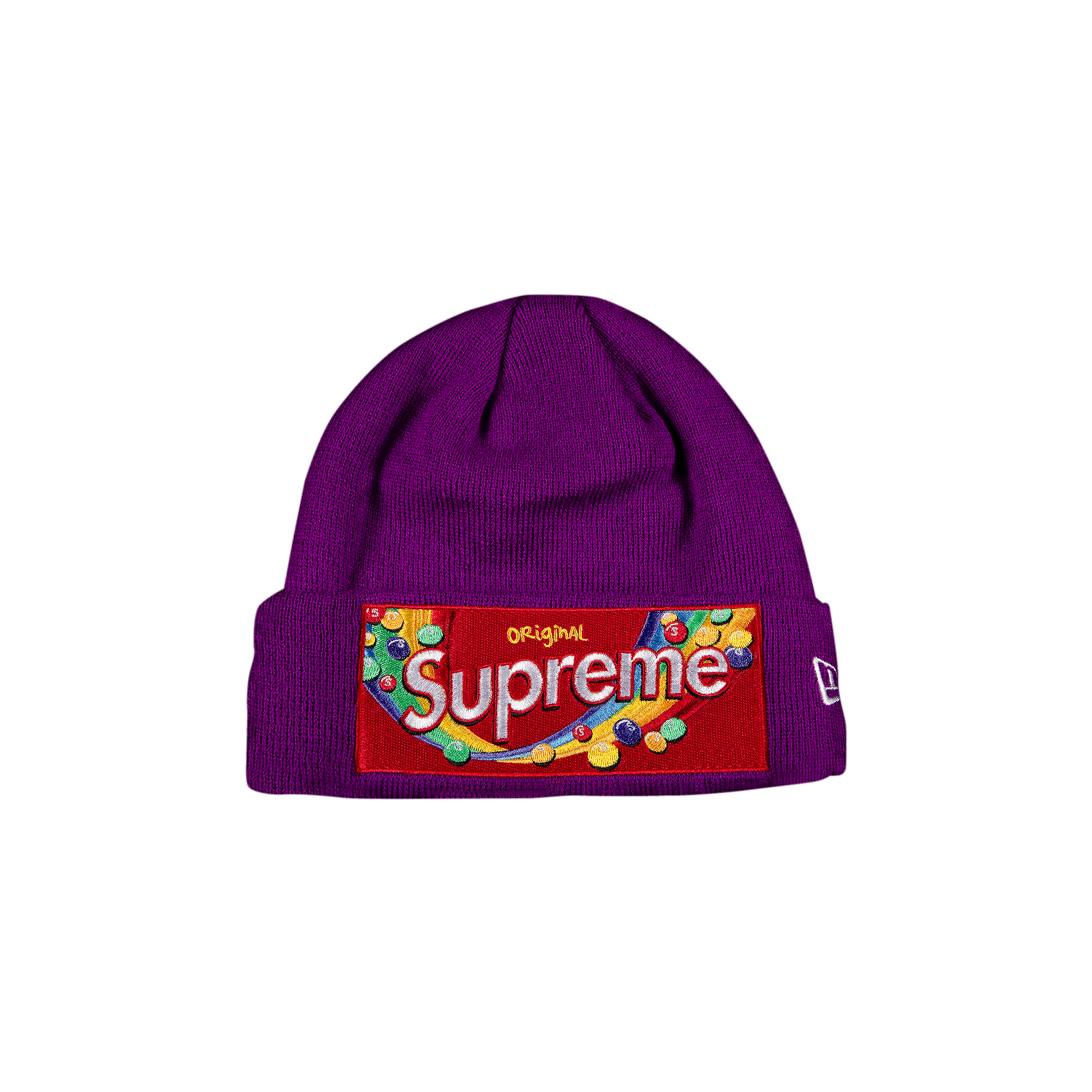 Supreme x Skittles x New Era Beanie 'Purple'