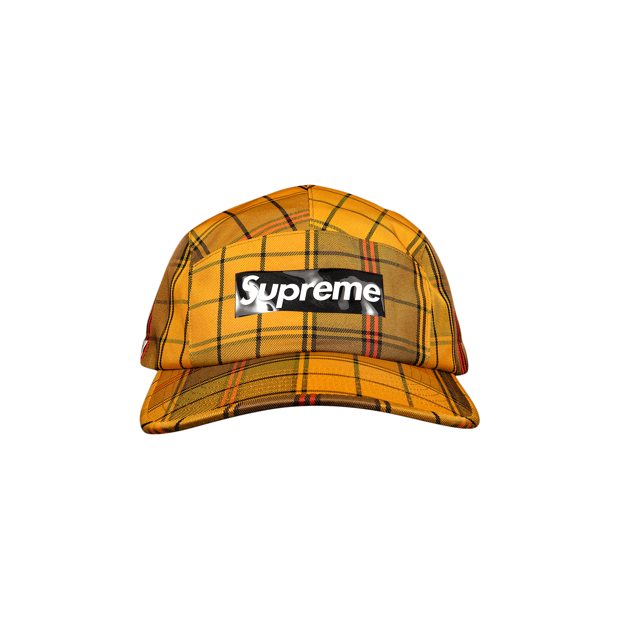 Supreme GORE-TEX Tech Camp Cap 'Gold Plaid'