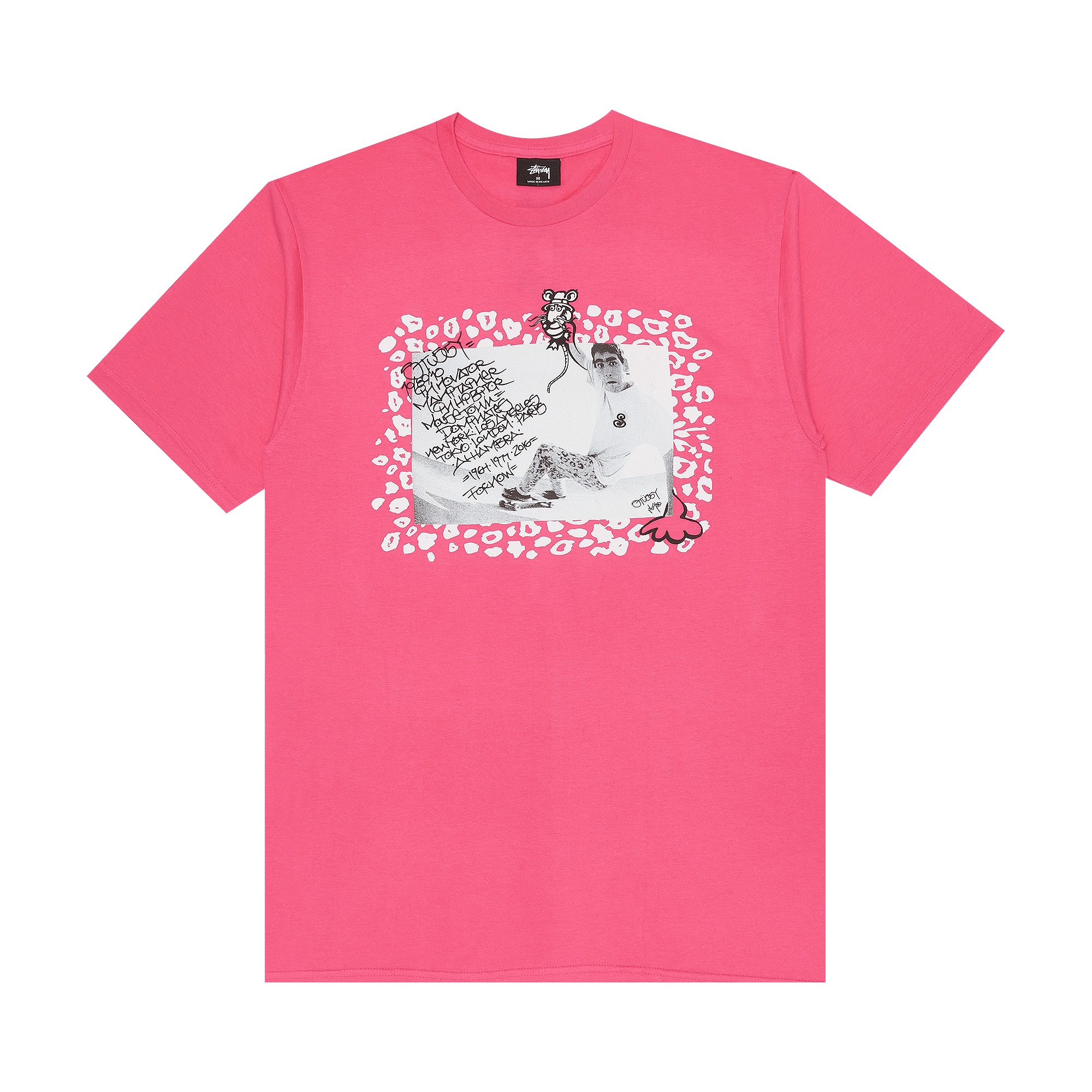 Stussy Lance Tee 'Pink'