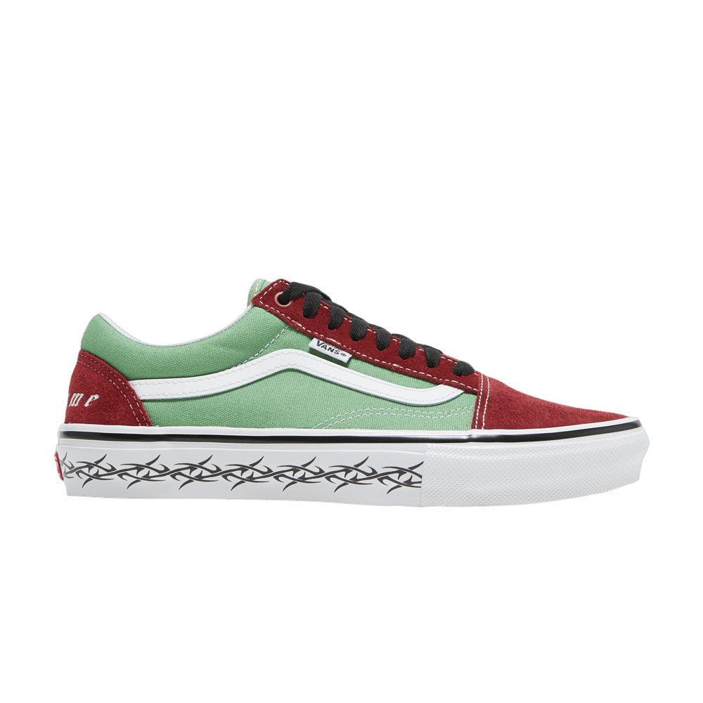Vans Supreme x Old Skool 'Barbed Wire - Green' - VN0A5KRXRER