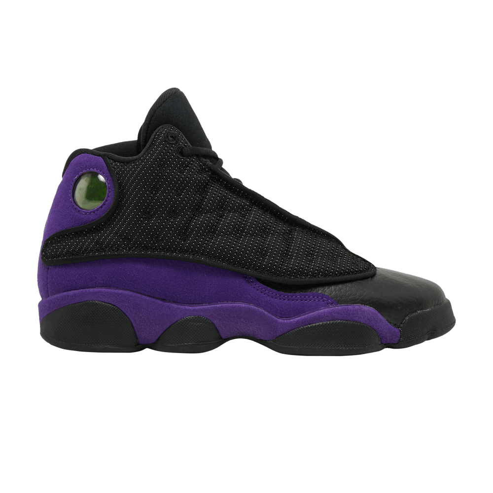 Pre-owned Air Jordan 13 Retro Gs 'court Purple' In Black
