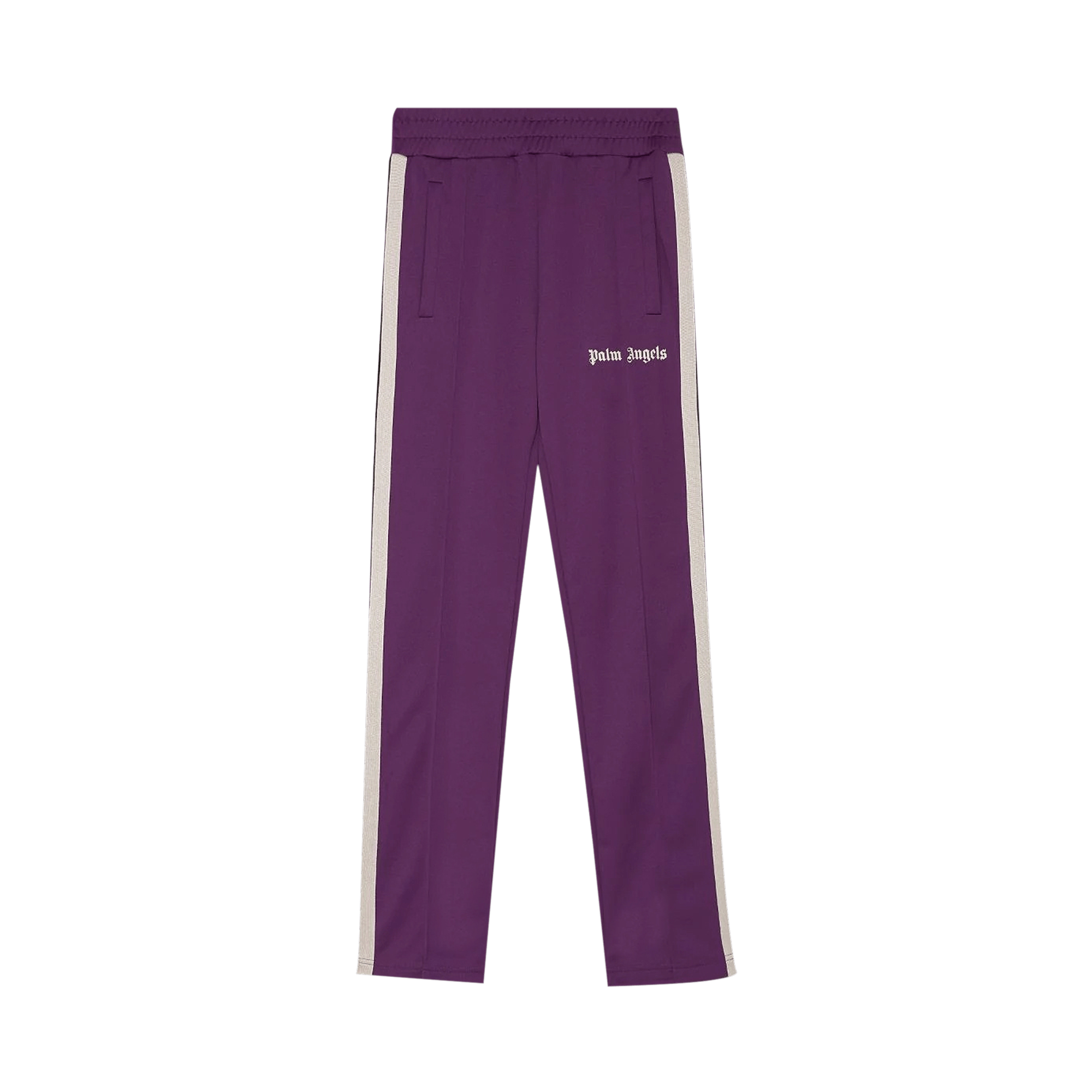 Palm Angels Classic Track Pants 'Burgundy/Off White'