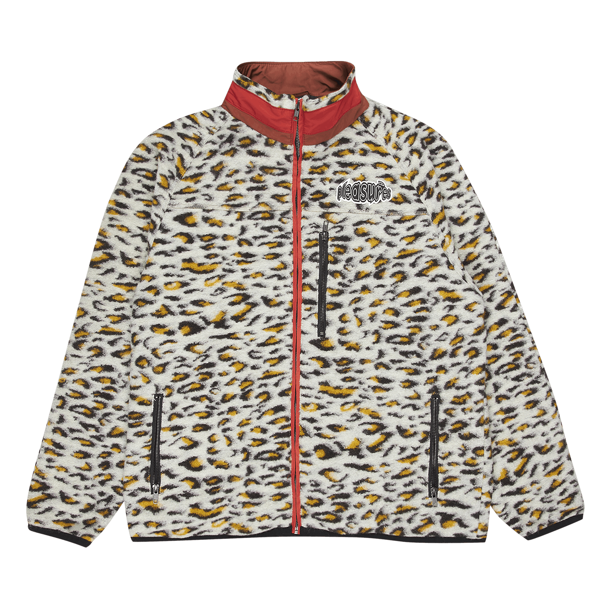 Pleasures Strain Fuzzy Jacket 'White'