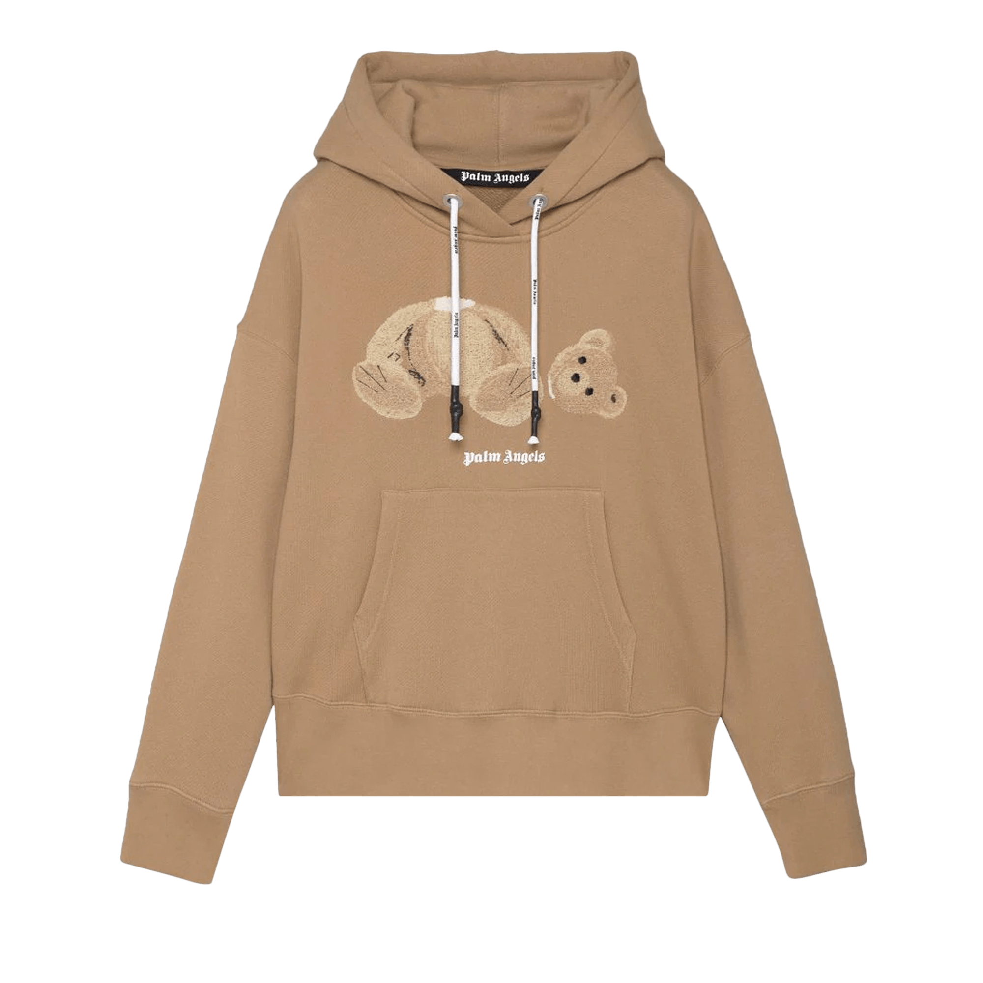 Palm Angels Bear Hoodie 'Beige/Brown'