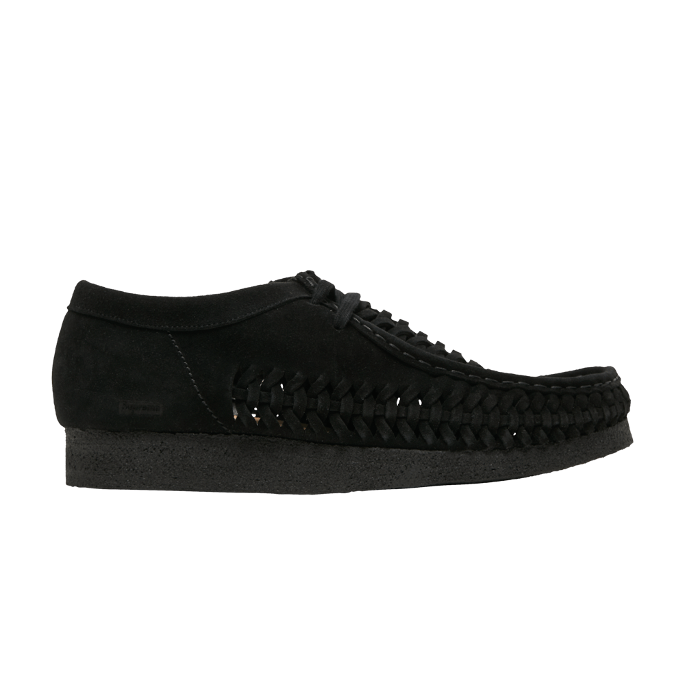 Clarks Supreme x Woven Wallabee 'Black' - 261-60851