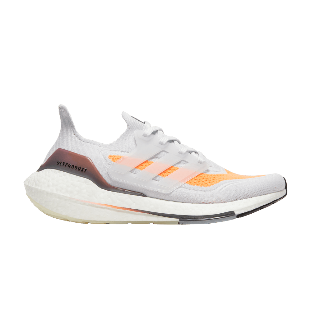 adidas UltraBoost 21 'Grey Screaming Orange'