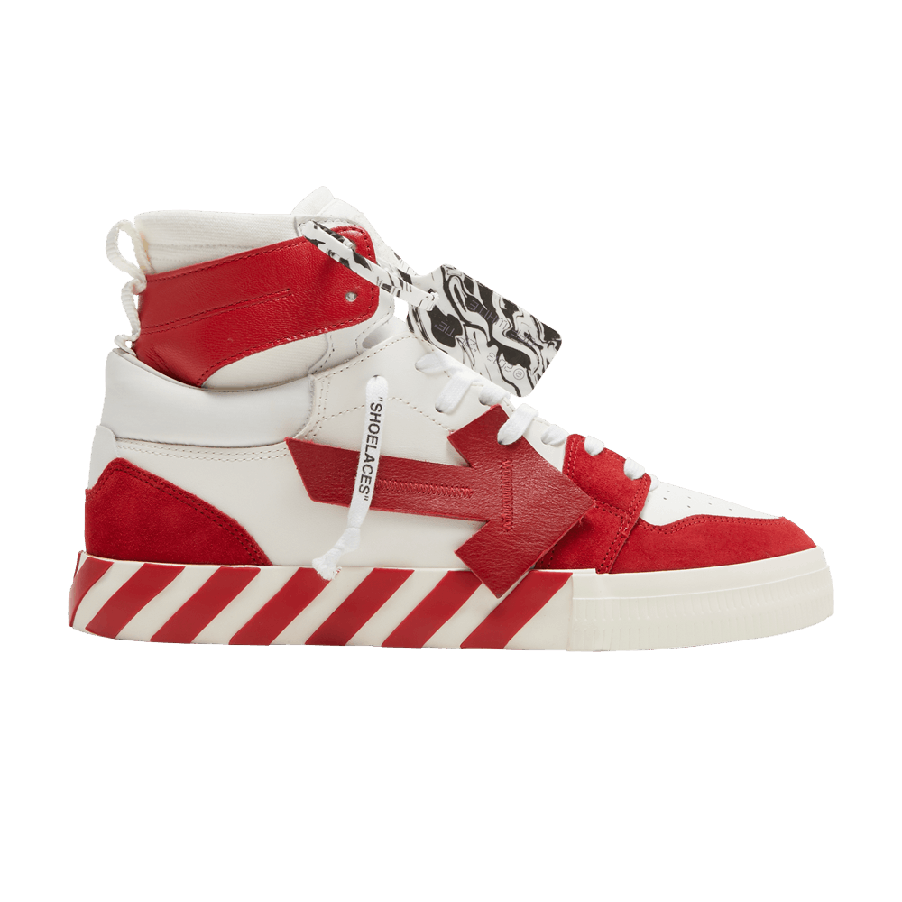 Off-White Vulc Sneaker High 'White Red'