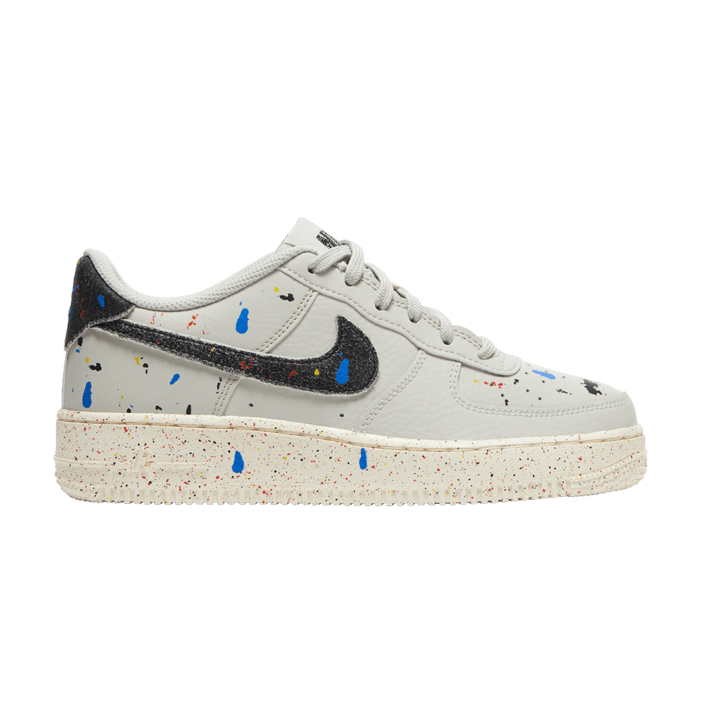 Nike Air Force 1 LV8 3 GS 'Paint Splatter - Light Bone'