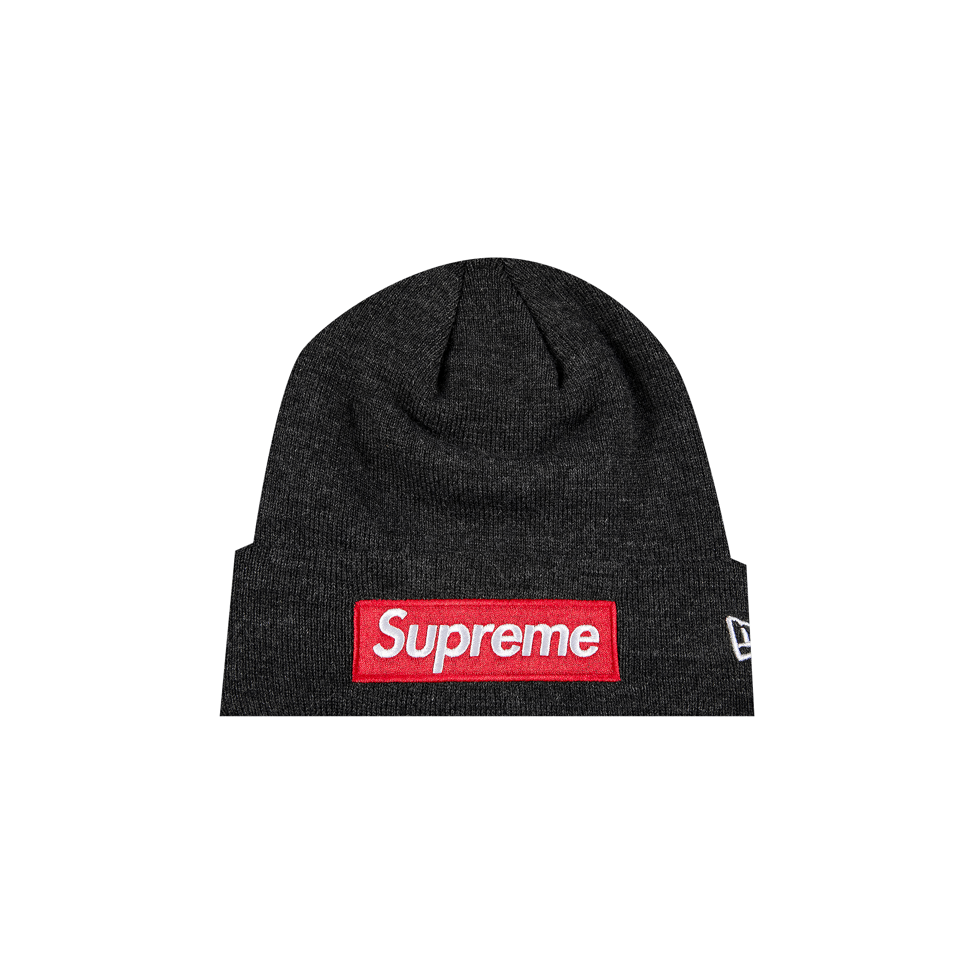 Supreme x New Era Box Logo Beanie 'Charcoal'