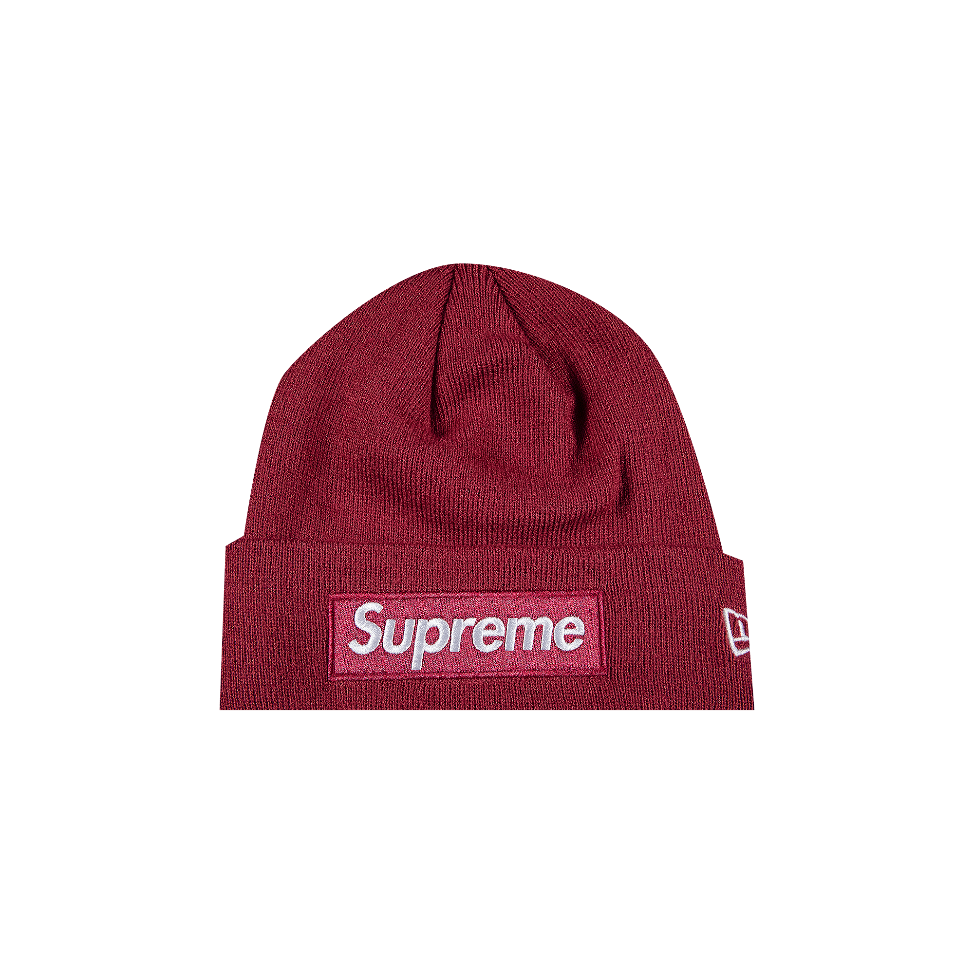 Supreme x New Era Box Logo Beanie 'Plum'