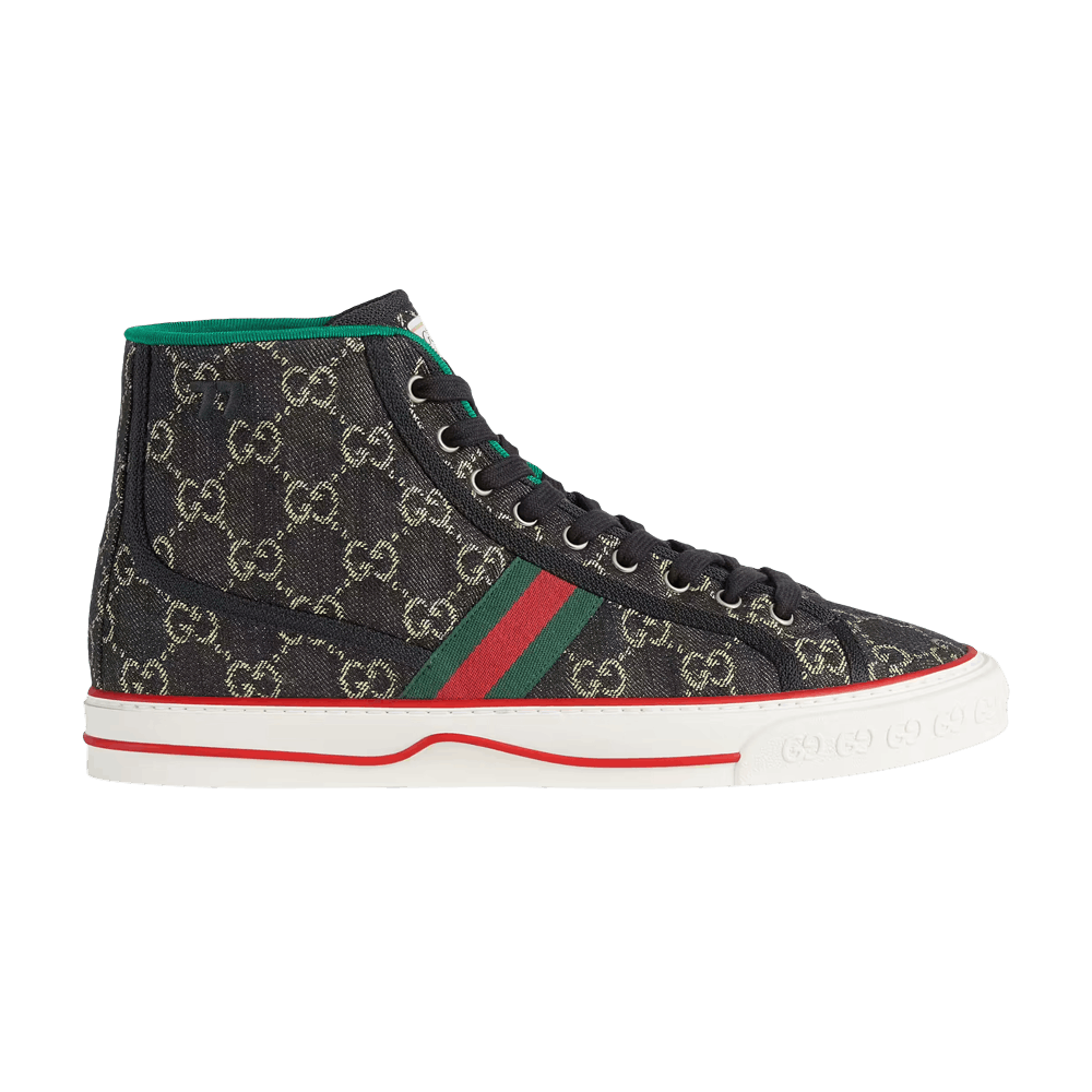 Gucci Tennis 1977 High 'Black Mini GG'
