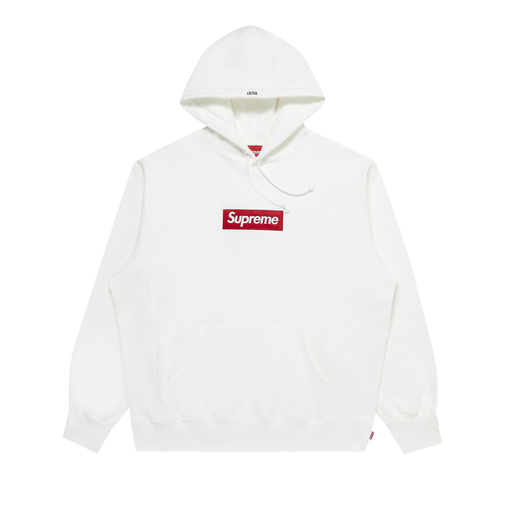 Supreme Box Logo Hooded Sweatshirt 'White'
