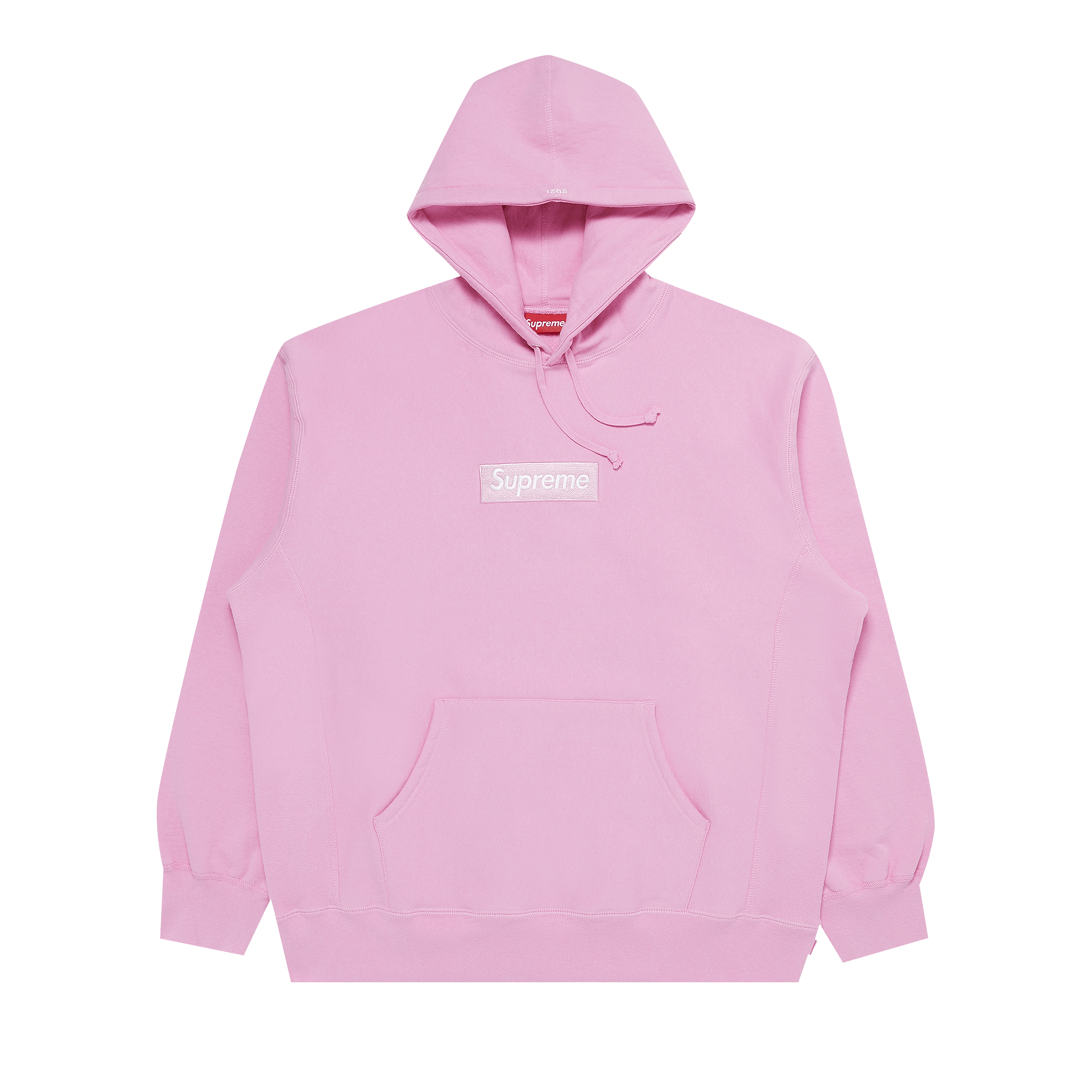 Supreme Box Logo Hooded Sweatshirt 'Pink'