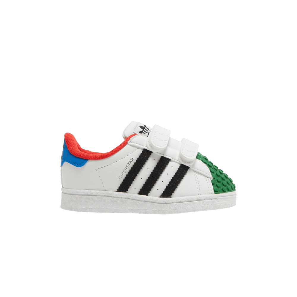 LEGO x adidas Superstar CF I 'White Yellow Green'
