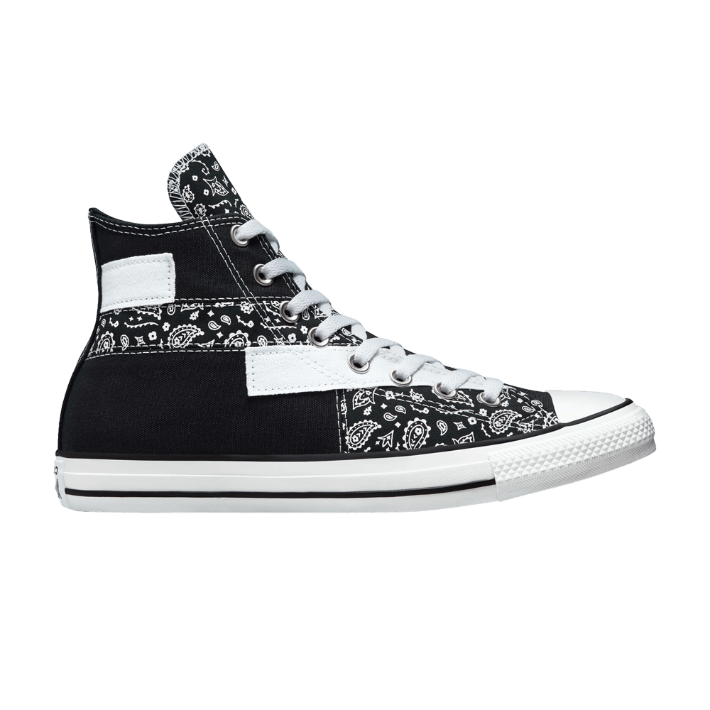 Converse Chuck Taylor All Star High 'Paisley Patchwork - Black' - 173194F