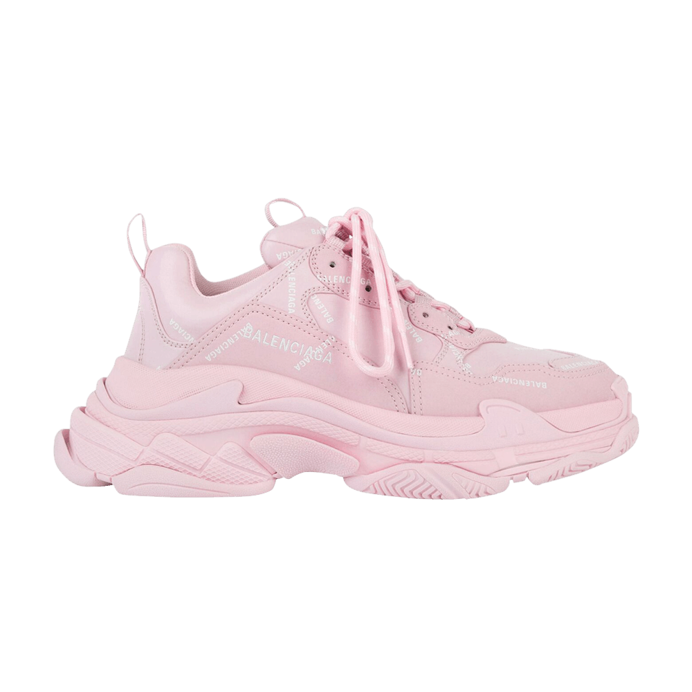 Balenciaga Triple S Sneaker 'Allover Logo - Light Pink'