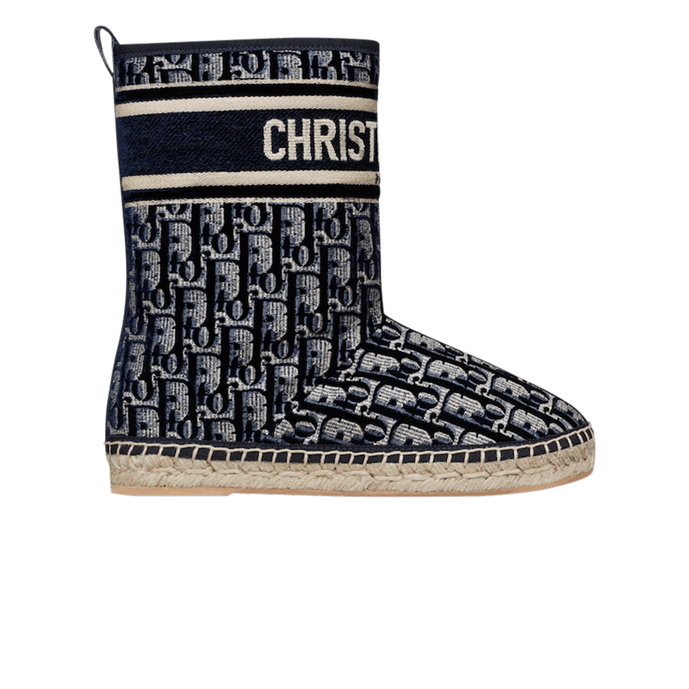 Dior Wmns Chez Moi Granville Ankle Boot 'Dior Oblique - Deep Blue'