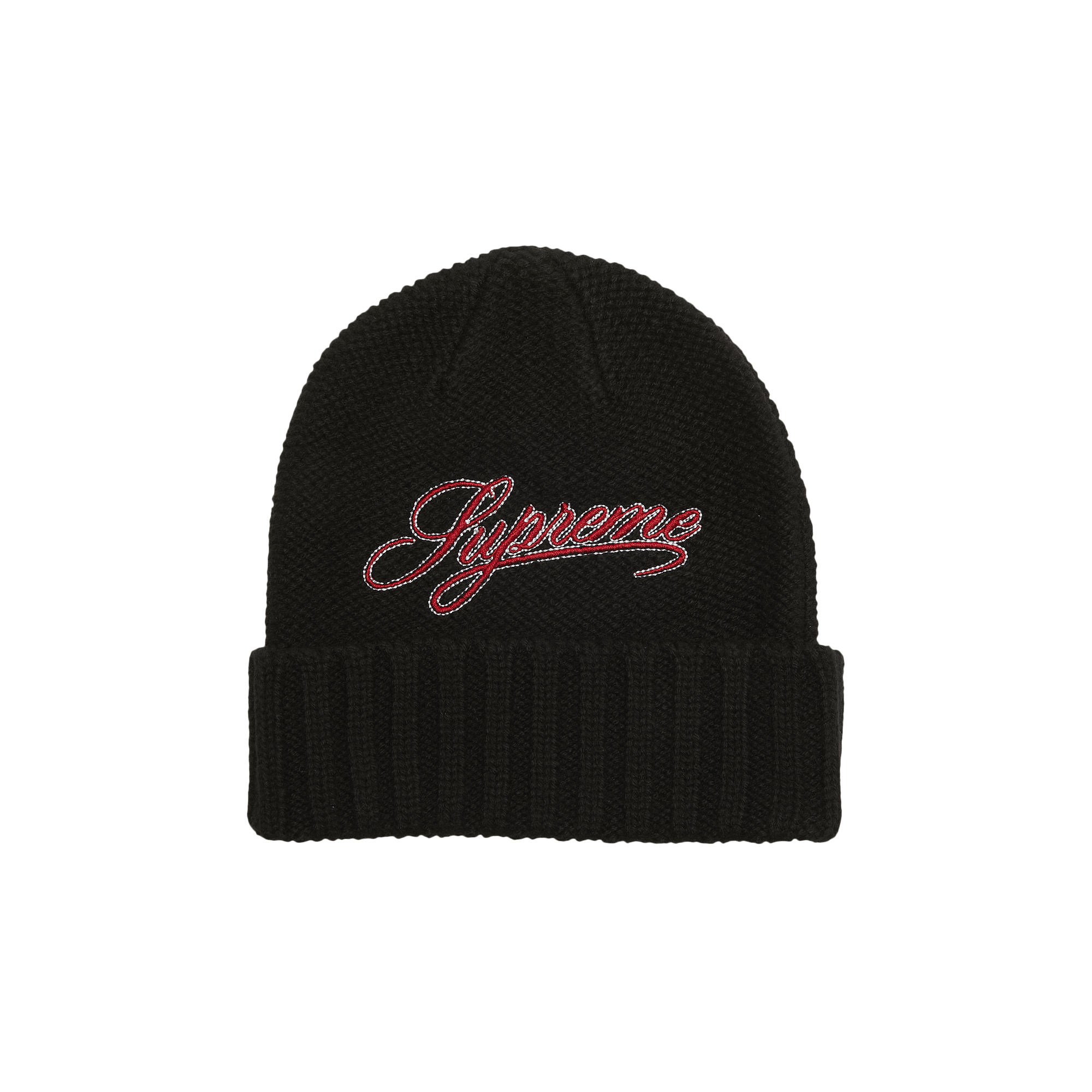 Supreme Script Logo Beanie 'Black'