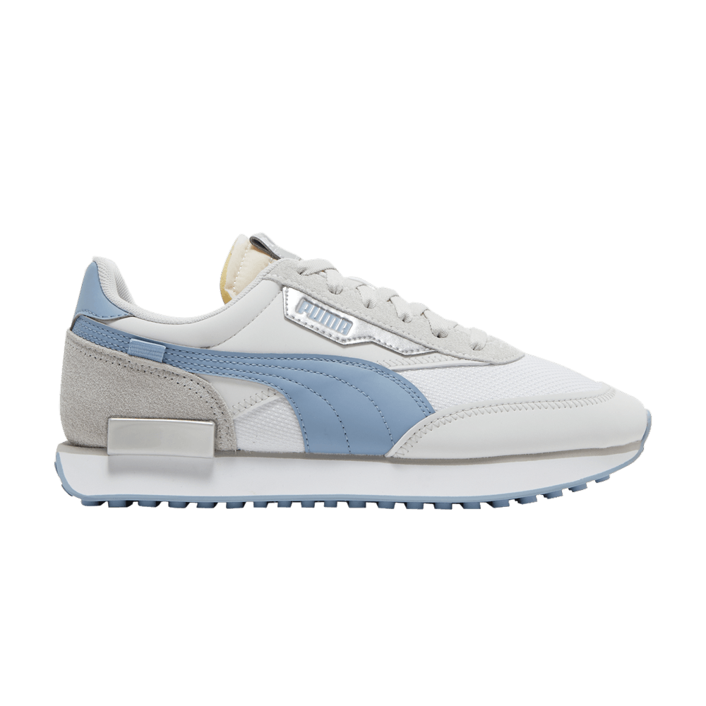 Pre-owned Puma Wmns Future Rider 'tones - White Forever Blue'