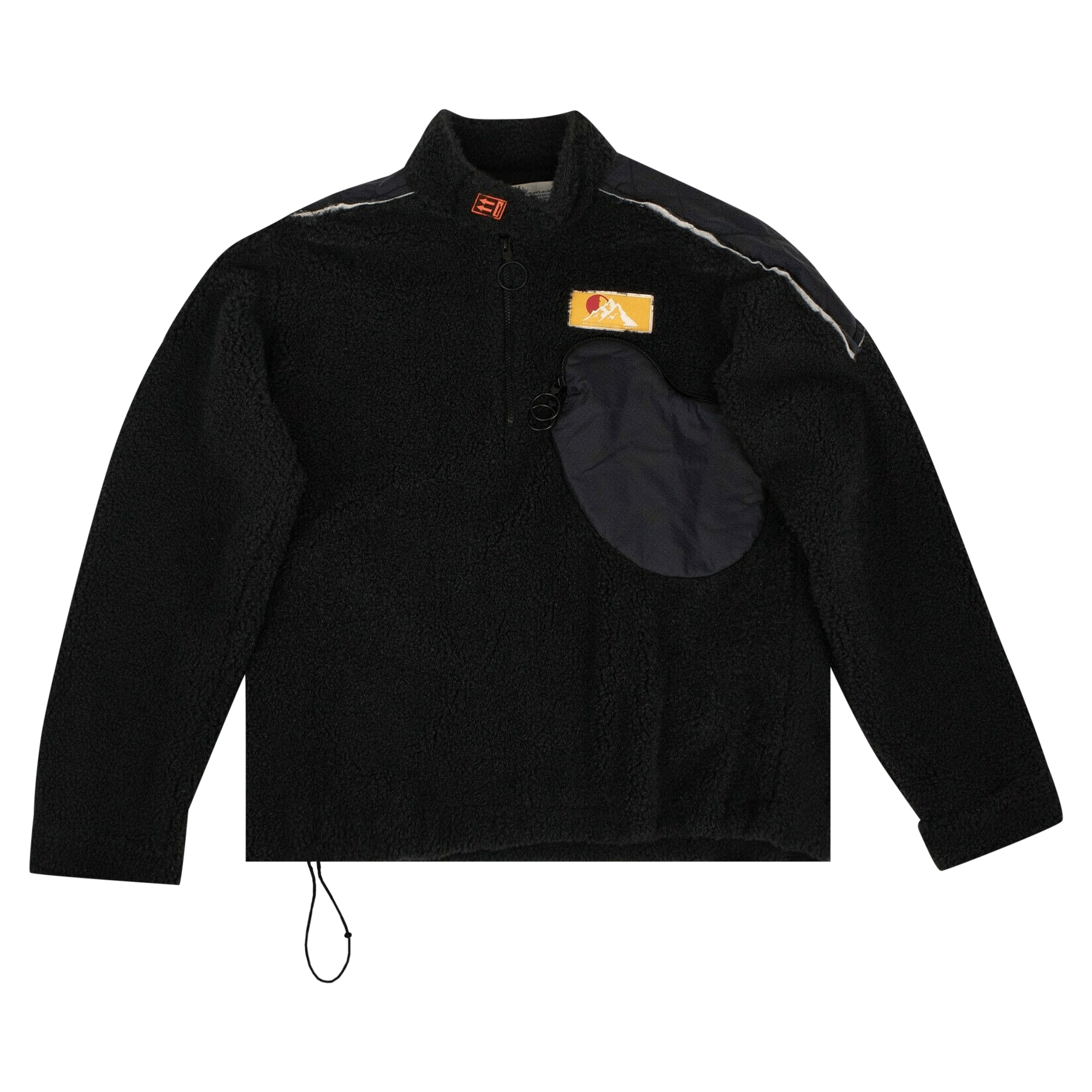 Off-White Fleece Pocket Jacket 'Black'